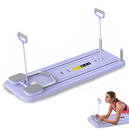 Multifunctional Fitness Board Abdominal Push up Plate Automatic Rebound Abdominal Board Core Trainer Home Workout Equipment